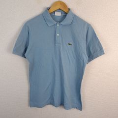 LACOSTE Classic Fit ポロシャツ ブルー XS - メルカリ