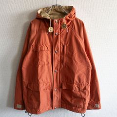 シェラデザイン 美品 USAマウンテンパーカ S オレンジ アメリカ アリガ シェラデザイン 美品 USAマウンテンパーカ S オレンジ アメリカ アリガ