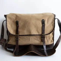 【イタリア製】RRL【CANVAS×LEATHER SHOULDER BAG】ショルダーバッグ ダブルアールエル 26050190のサムネイル