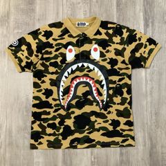 季節限定品 A Bathing Ape カモフラージュ ポロシャツ M - メルカリ