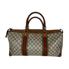 GUCCI グッチ ボストンバッグ オールドグッチ GGスプリームキャンバス