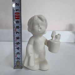 男の子 陶器 置物 白 昭和レトロ 子供 天使 エンジェル - メルカリ