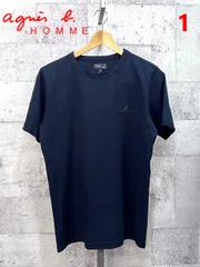 美品 アニエスベーオム 2025 Tシャツ 1 メンズ ブラック agnes b hommeのサムネイル