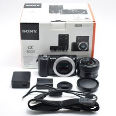 SONYミラーレス一眼 α6000 パワーズーム16‐50㎜付 中古品 - メルカリ
