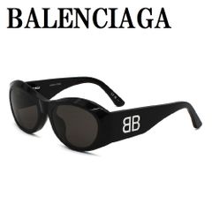 新品未使用】BALENCIAGA ロゴサングラス ブラック ケース付き 正規品