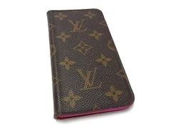 LOUIS VUITTON ルイヴィトン M63444 モノグラム フォリオ iPhone X/XS