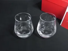 ■新品■未使用■ Baccarat バカラ シャトーバカラ クリスタルガラス タンブラー 食器 テーブルウェア ペア 2客セット クリア BS4989のサムネイル
