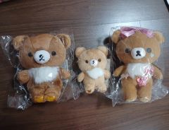 リラックマ カフェカラー cafe color ぶらさげぬいぐるみ 新品 セット