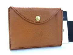 ■美品■ PRARE プレリー レザー カードケース コインケース コインパース カード入れ 小銭入れ メンズ ブラウン系 BQ4273のサムネイル