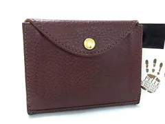 ■美品■ PRARE プレリー レザー カードケース コインケース コインパース カード入れ 小銭入れ メンズ ブラウン系 BQ4271のサムネイル