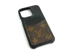 LOUIS VUITTON ルイヴィトン M81224 モノグラム バンパー iPhone13pro 対応 アイフォンケース スマホケース ブラウン系 GA9930