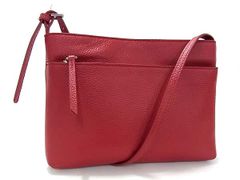 MAURO GOVERNA マウロゴヴェルナ ショルダーバッグ 赤系 シボ革 - メルカリ