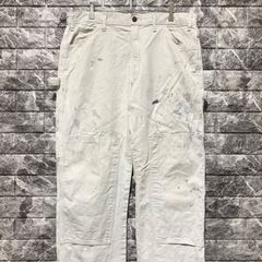 希少❗️早い者勝ち‼️ディッキーズ ペインターパンツ ダブルニー 白 