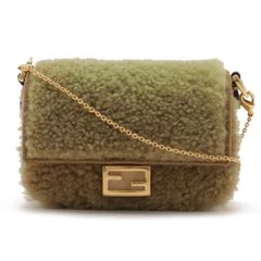 美品】FENDI ✴︎ ナノバゲットチャーム ✴︎ ミニショルダーポーチ