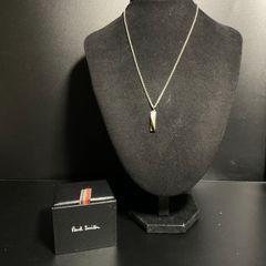 Paul Smith ポールスミス ツイストネックレス マルチエポ ストライプ