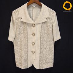 アンドレルチアーノ★ニットトップス Yahoo!オークション - ANDRELUCIANO/アンドレルチアーノ ピンク×紺バ
