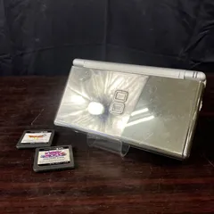 T【値下げ交渉可能】希少！Nintendo 任天堂 DSLite プレミアムシルバー USG-001 クラブニンテンドー1000台限定当選品 非売品 ソフト2点付属 動作確認済み