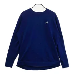 サイズ：XXL UNDER ARMOUR アンダーアーマー  長袖ニットセーター  ネイビー系 [240101684076] ゴルフウェア メンズ ストスト