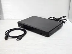 【中古品】 東芝 TOSHIBA REGZA ブルーレイプレーヤー BD DBP-S600 リモコン欠品 本体のみ 2017年製 ブラック ○YR-20015○のサムネイル