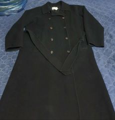 NONNOCA ロングコート アンゴラ混 ブラック 黒 クラシカル 日本製 上品 