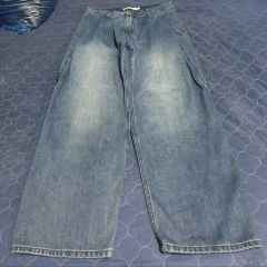 BASISBROEK ラップデザイン ワイドデニム Cindy バギーパンツ - メルカリ