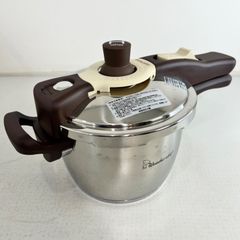 新品 魔法のクイック料理 エスプレッソ スリッタ 両手圧力鍋 5.5L