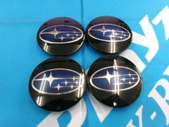 SUBARU センター ホイールキャップ 4個セット 純正 新車外し綺麗です 