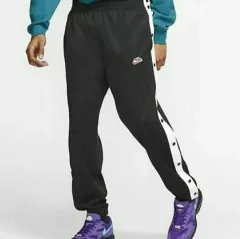 (完売) NIKE クラシック ロゴ Tシャツ ウェア サイドスナップ トラック ジョガーパンツ ブラック (XXL)