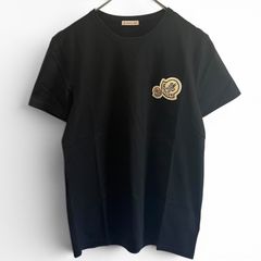PRADA プラダ ポロシャツ 半袖 ラバーロゴ ハーフボタン コットン