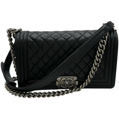 ルイ・ヴィトン LOUIS VUITTON チェーン装飾カシミヤ混リブニット