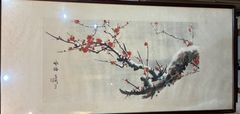 掛軸　小川大鳳　まとめて12本　季節　掛け軸　コレクション　日本画　美術品 絵画情報｜小川 大鳳 柿にめじろ(掛軸）