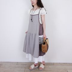 maison_de_soil 】25SS リネンセルベージ ドレス 新品タグ付 - メルカリ