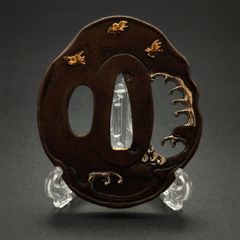 古美術品》 武具 骨董 刀装具 本歌 鍔③ - メルカリ