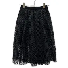 グランドファザー スカート ポリエステル ブラック レディース M【中古】