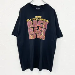 GILDAN ギルダン　半袖プリントTシャツ　バスケ　黒　ブラック　クルーネック　ビックシルエット　XLサイズ　古着【値引き交渉OK！】