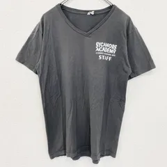 ALSTYlE　アルスタイル　半袖VネッTシャツ　バックプリント　ワンポイント　黒　ブラック　Mサイズ　古着【値引き交渉OK！】