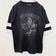Harry Potter 해리·포터 반소매 무비 프린트 T셔츠 크루넥 블랙 블랙 M사이즈 헌옷[가격 인하 교섭 OK!]