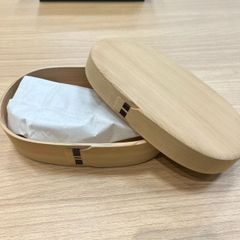 柴田慶信商店 白木 曲げわっぱ つくし弁当箱 二段 被せ蓋小 - メルカリ