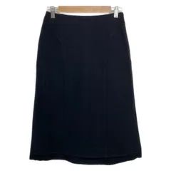 BARNEYSNEWYORK(バーニーズ) スカート サイズ36 S レディース - 黒 ひざ丈のサムネイル