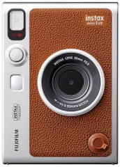 富士フイルム(FUJIFILM) チェキ Evo ハイブリッドインスタントカメラ(インスタントカメラ/スマホプリンター/デジタルカメラ) instax mini Evo ブラウン