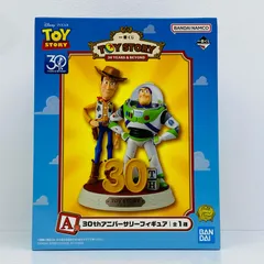中古 A賞ウッディ＆バズ・ライトイヤー30thアニバーサリーフィギュア「30YEARS＆BEYOND/一番くじ〈トイ・ストーリー〉」
