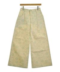 A19571 ハートイッセイミヤケ ポルカドット刺繍再構築ワイドパンツ 