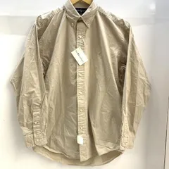【中古】POLO RALPH LAUREN BLAKE ボタンダウンシャツ S ベージュ 同色ポニー ポロ ラルフローレン[92]