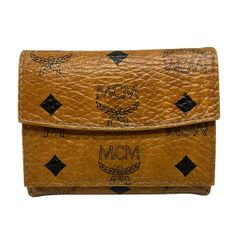 kk/2.20】MCM ヴィセトス オリジナル 二つ折りウォレット 箱付き