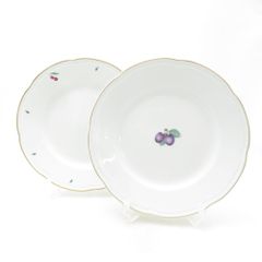 Richard Ginori プラムデザイン皿 5枚セット Richard Ginori プラム柄皿 直径約25センチ - メルカリ