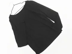 NOLLEY'S ノーリーズ 2nd アシンメトリー カットソー sizeF/黒 ■◇ レディースのサムネイル