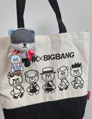 BIGBANG × KRUNK トートバッグ アクリルキーホルダー セット - メルカリ