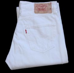 Brrrsos chief keef 着用 LEVI'S ホワイトデニム - メルカリ