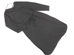 chocol raffine robe ショコラフィネローブ Vネック ロング シャツ ワンピース sizeF/黒 ■◇ レディース