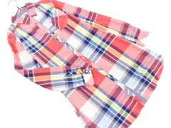 EASTBOY イーストボーイ チェック シャツ ワンピース size11/赤 ■◇ レディースのサムネイル